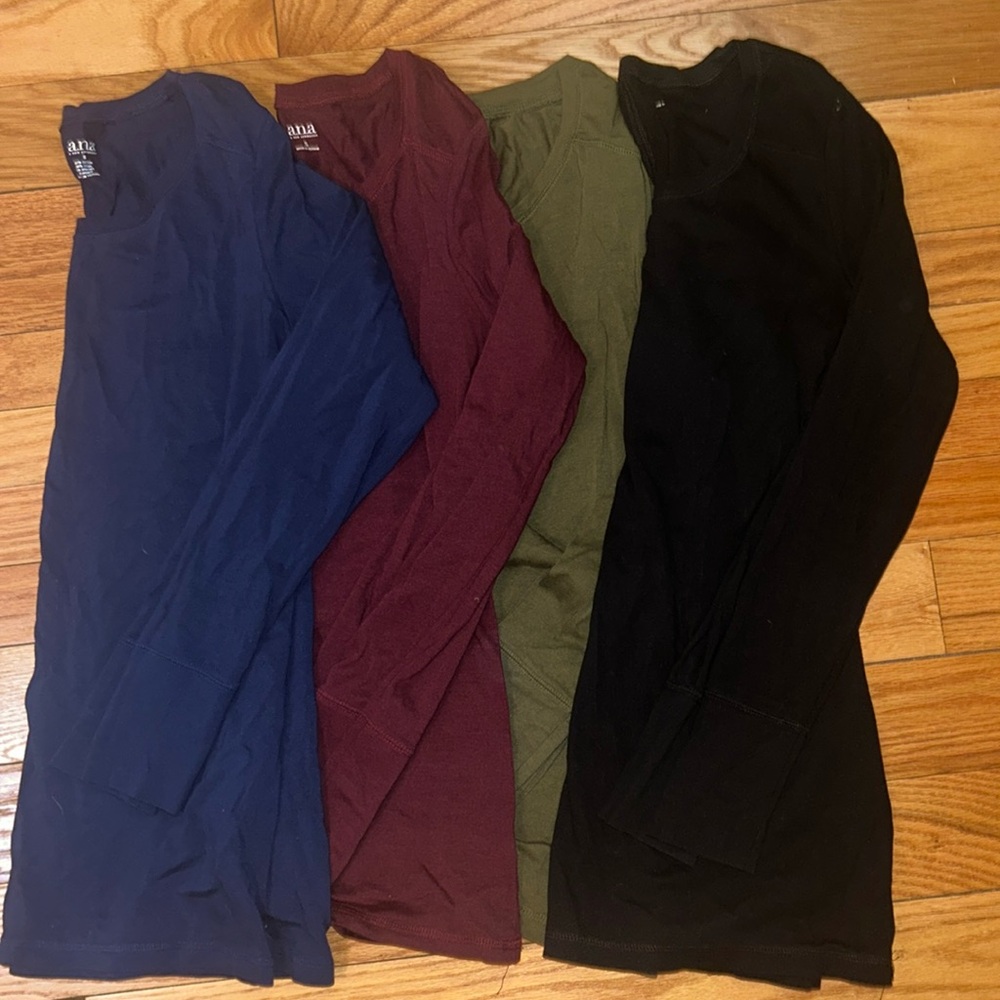 4 long sleeve tops